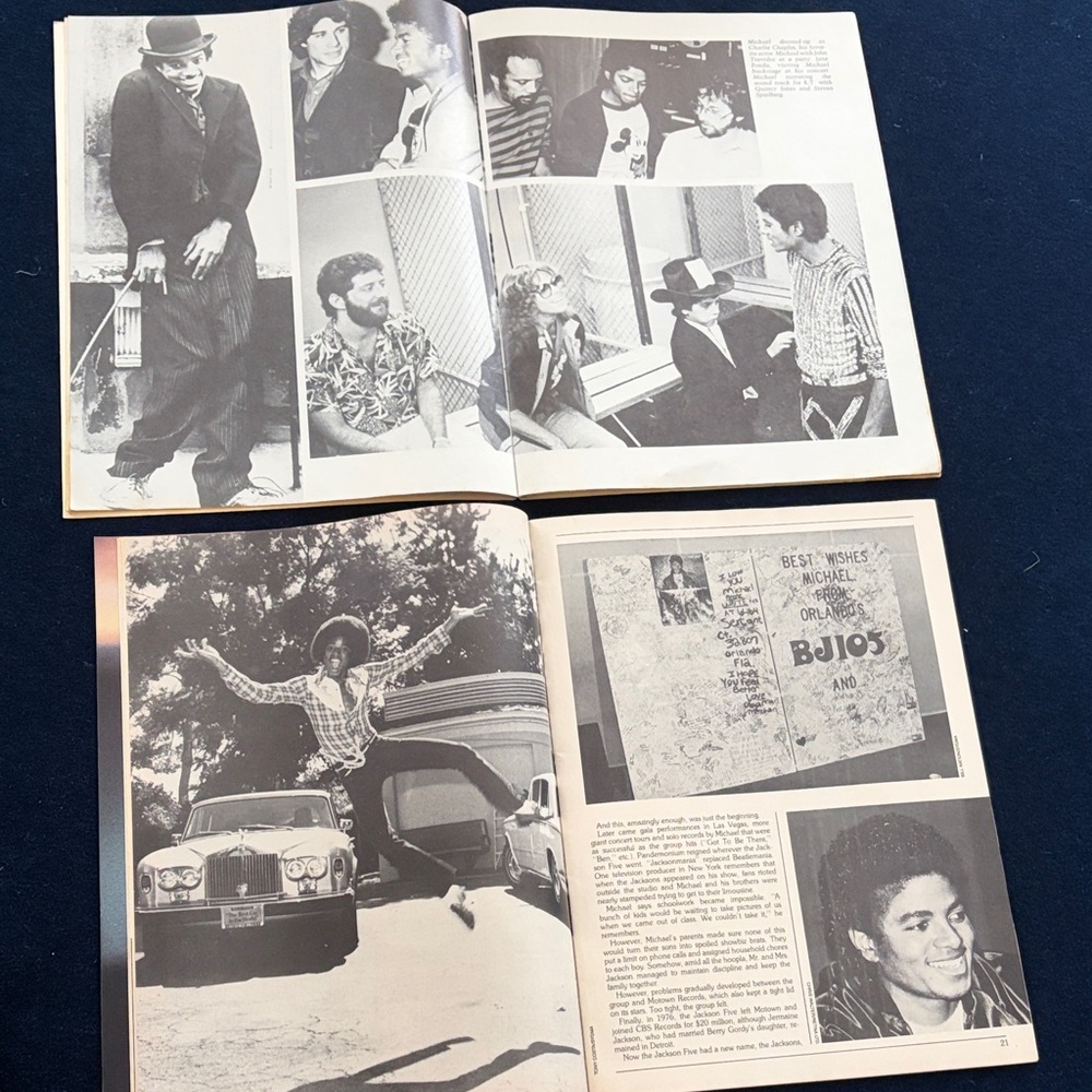 Vintage Michael Jackson Collectible Magazines - lot of two - Picture 3 of 3